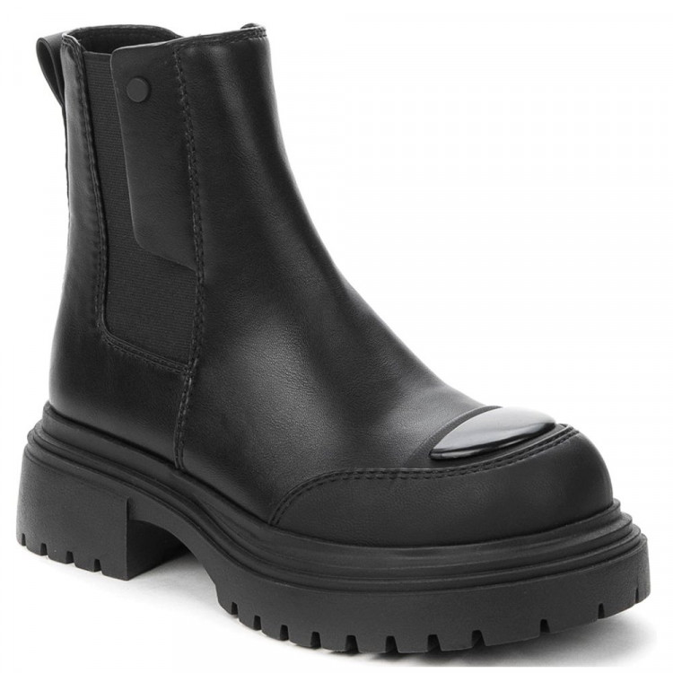 Ботинки для девочки (BETSY) черный верх-искусственная кожа подкладка - байка артикул 938342/02-01