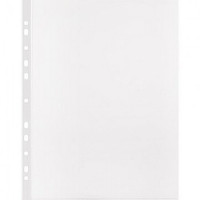 Папка-файл с боковой перфорацией А4+ 120мкм гладкие, комплект 50шт./уп. Attache Selection арт.328393 (Ст.50)