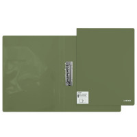 Папка с прижимом А4 20мм пл. 0,65мм фисташка,карман (deVENTE) Marandi арт.3110200