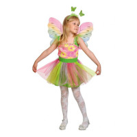 Костюм Д (НАСЕКОМОЕ) Бабочка (платье,крылья,ободок) р.28/110-32-34/134 ткань арт.5003