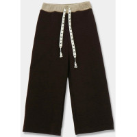 Брюки для девочки (Deloras) артикул 19577 размерный ряд 26/98-32/128 цвет коричневый