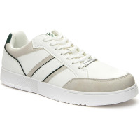 Кроссовки для мальчика (CROSBY) белый/зеленыйй верх-искуственная кожа подкладка-текстиль артикул 447002/02-02