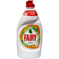 Моющее средство для посуды Fairy Oxi 450мл Апельсин и Лимонник