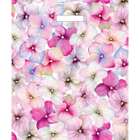 Пакет ПВД прорезная ручка 38*45+3см 50мкм Комплимент