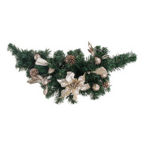 Свага 61см хвоя ПВХ, с украшениями арт.379-132