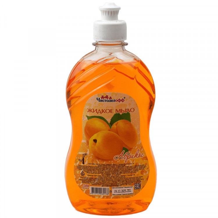 т/м жидкое пуш-пул 500мл Mr.Чистоделоff Абрикос (Ст.20)
