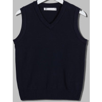 Жилет для мальчика (Делорас) арт.M71440 размер 34/134-44/164 цвет синий