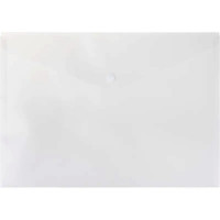 Папка-конверт на кнопке А4(240*340) 180мкм прозрачный арт.2135875