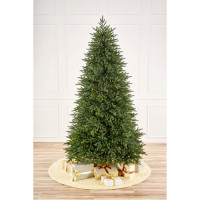 Елка 210см "Испанская" (хвоя 100% литая, ветки на шарнирах, подставка металл.) арт.ЕЛИСП 21