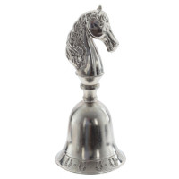Сувенир-колокольчик "Лошадь" 12см металл. арт.826695