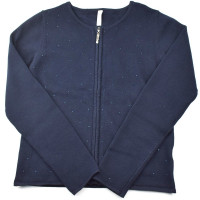 Кардиган для девочки (Malini) артикул 3719 размерный ряд 32/128-40/158 цвет синий