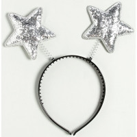 Ободок "Звёзды" цв.серебро арт.3544617