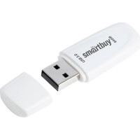 Флеш диск 64GB USB 3.0 SmartBuy Scout, белый