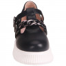 Туфли для девочки (TOM.MIKI) черные верх-искусственная кожа подкладка-натуральная кожа размерный ряд 32-37 арт.T-10755-B