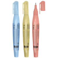 Корректирующая ручка 05мл deVENTE sigNATURE металический наконечник ассорти арт.4060503 (Ст.12/360)