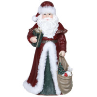 Статуэтка декоративная "Дед Мороз" 31см арт.396-078