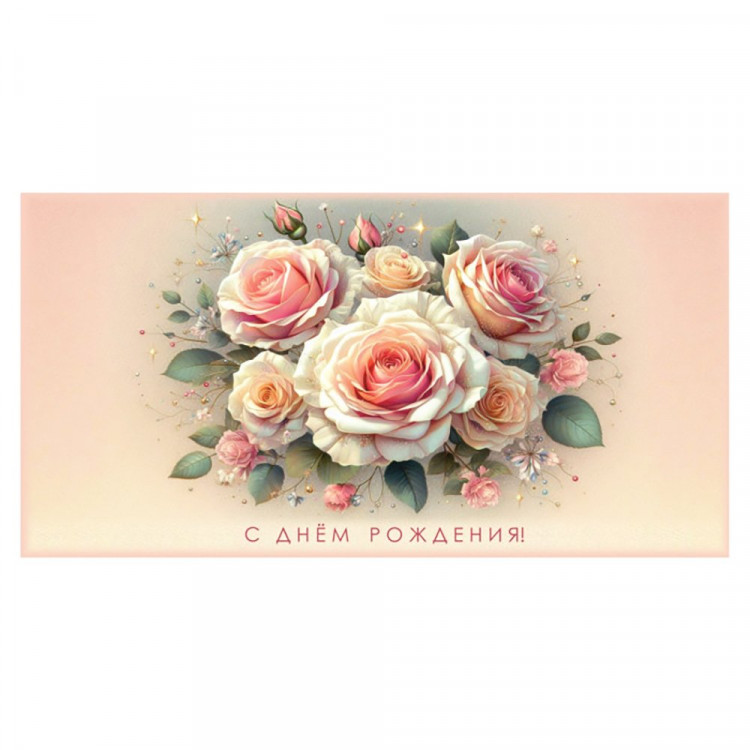 Конверт для денег С днем рождения арт.5КХ-00277