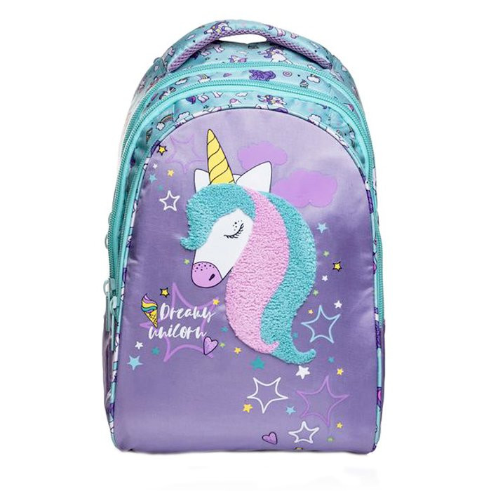 Рюкзак для девочек (Hatber) Street Dream unicorn 30х42х20 см арт.NRk_51104