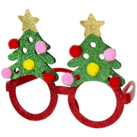 Очки карнавальные "Елки" арт.87100