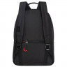 Рюкзак для мальчиков (Grizzly) арт RQL-218-1/1 черный-красный 28×41×18см