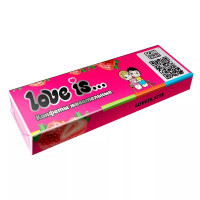 Жевательная конфета  Love Is 20гр Клубника (Ст.24)