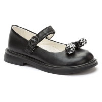 Туфли для девочки (BETSY) черные верх-искусственная кожа подкладка-натуральная кожа артикул 948401/03-02