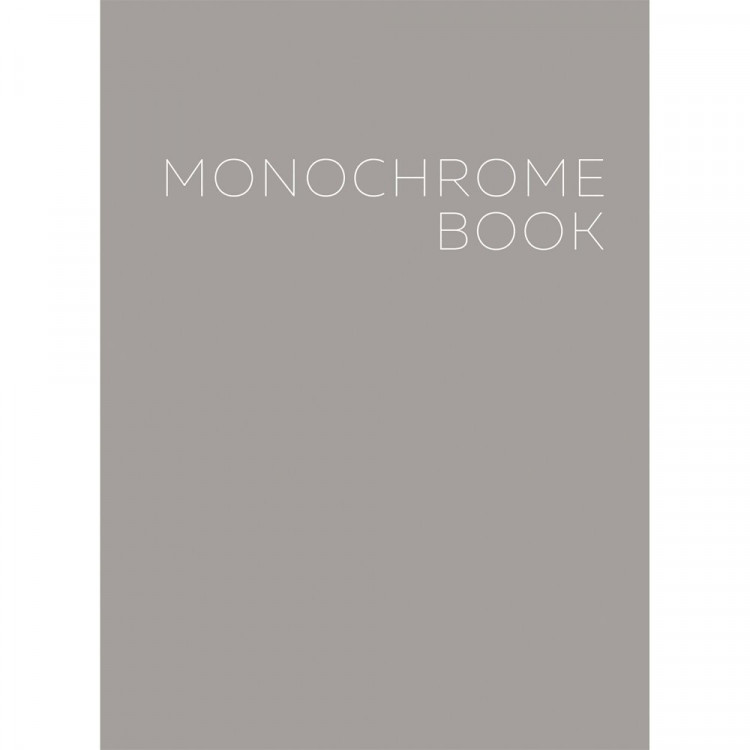 Бизнес-блокнот А4 твердая обложка 100 листов (Канц-Эксмо) Monochrome глянцевая ламинация арт КЗ41003459