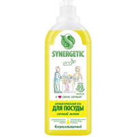 Моющее средство для посуды Synergetic 1000мл Лимон арт. 103101/8