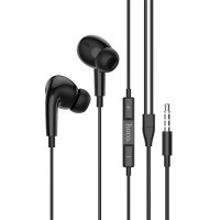 Наушники вакуумные проводные HOCO M101 Pro Crystal, черный