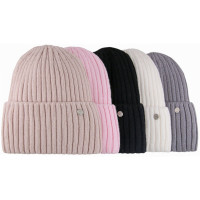 Шапка зимняя для девочки (Полярик) арт.J-01-79 размер 54-56 цвет в ассортименте