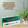 Ручка шариковая  прозрачный корпус  резиновый упор (MC Gold) зеленая арт.MC-04
