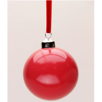 Шар пластик 08см глянцевый цв.пурпурно-красный 102 арт.РШ2502