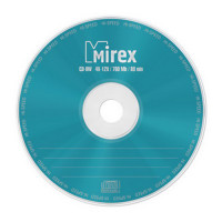 Диск  CD-RW Mirex 700Мб 12x Slim Case (ст.5) штука