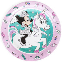 Тарелки бумажные "Микки Маус и друзья" 06шт/наб. D-18см арт.299-226