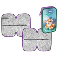 Пенал 2 отделения (deVente) 205х120мм Hey Corgi тиснение фольгой арт. 7012302