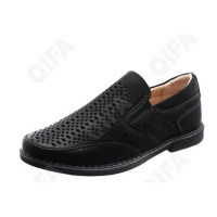 яяяПолуботинки для мальчика (Колобок) черные верх-искусственная кожа подкладка-искусственная кожа размерный ряд 37 арт.RC111_9320-01