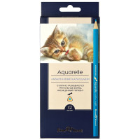 Карандаши цветные акварельные (Bruno Visconti) Aquarelle  12 цветов арт.30-0034