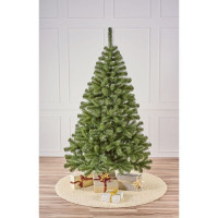 Елка 180см "Лесная" (хвоя ПВХ, ветки отгибные, подставка пластик) арт.ЕЛЕС 18