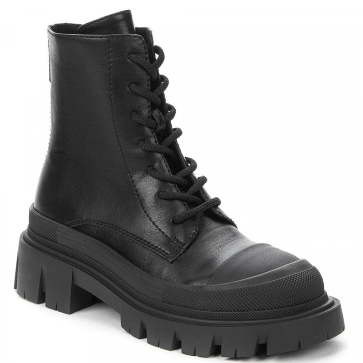 Ботинки для девочки (BETSY) черный верх-искусственная кожа подкладка - байка артикул 938355/02-01