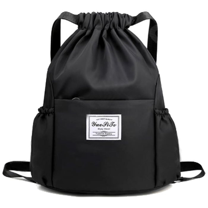 Рюкзак для девочек (YUESITE) черный арт.CC024_6293-2 43х30х14см