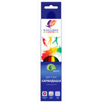 Карандаши цветные (ЛУЧ) Классика 6 цветов арт.29С 1709-08