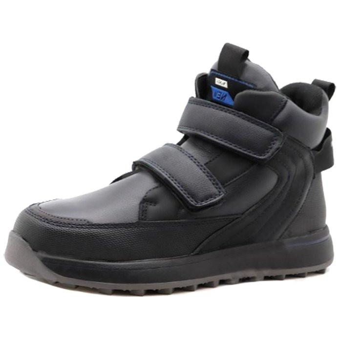 Ботинки для мальчика (МИКАСА) черные верх-искусственная кожа подкладка - байка артикул RC97_PM368-3-2