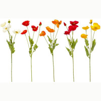 Цветок 57см "Мак" асс. арт.726689