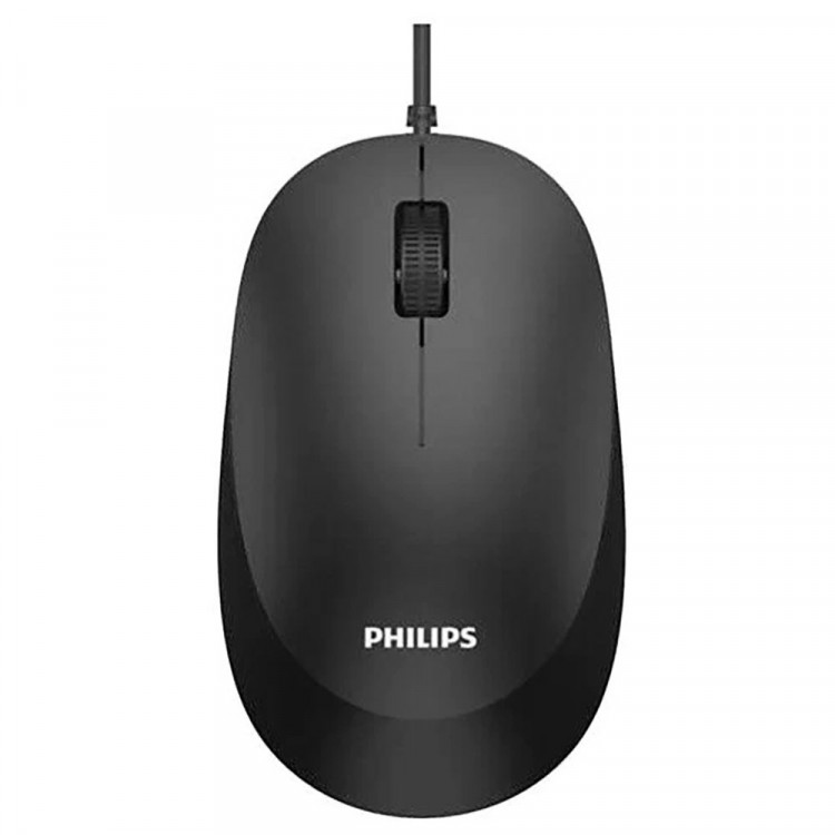 Мышь провод. Philips SPK7207BL цв.черный