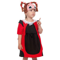 Костюм Д (МУЛЬТ ГЕРОЙ) Мила (накидка,шапка) р.28/110 ткань арт.87004-XS