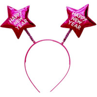 Ободок "Звезды" розовый арт.86516