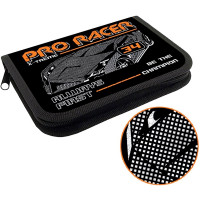 Пенал 1 отделение с откидной планкой (ОНИКС) ПКК 07-12 Pro racer 190х130мм ламиннированный картон