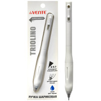 Ручка шар. автомат (deVENTE) Triolino Пульсар (Pulsar) н/проз.корп.синий,0,7мм арт.5070609 (Ст12)