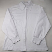 Блузка для девочки (Делорас) длинный рукав цвет белый арт.63981С