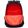Рюкзак для мальчиков (Grizzly) арт.RU-436-2/1 черный-красный 32х47х17 см